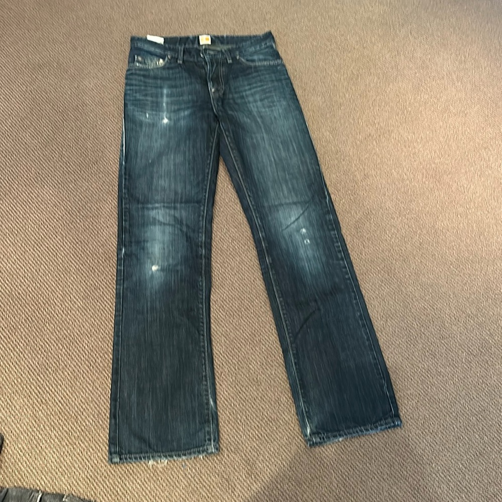 Men’s Boss, orange jeans